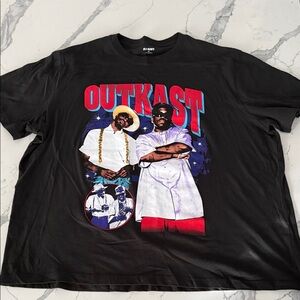 NEW! Old Navy XXL Black Outkast Graphic Tee